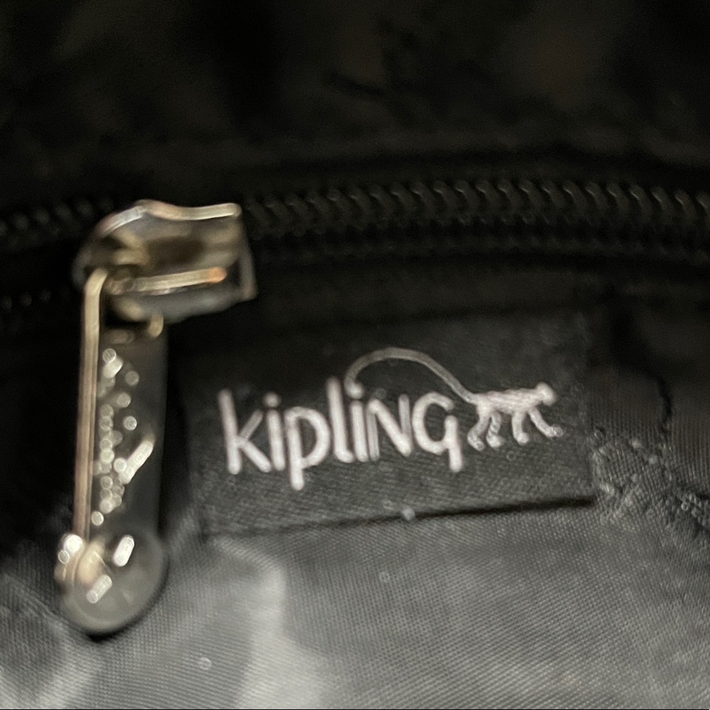 Kipling Expandable Nylon Geometric Pattern Bag - image 6